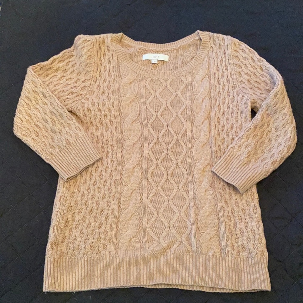 Loft Cable knit sweater
